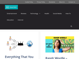 'ezwontech.com' screenshot