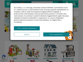 'mackojatek.hu' screenshot