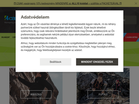 '4camping.hu' screenshot