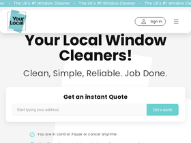 Your Local homepage screenshot