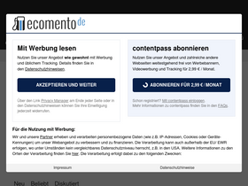 'ecomento.de' screenshot