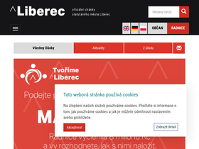'mtb.liberec.cz' screenshot