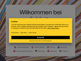 'paulsmith.com' screenshot