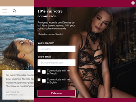 13eme-lune.com homepage screenshot