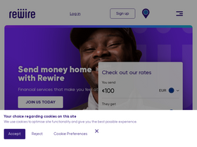 'rewire.to' screenshot