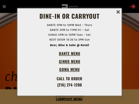 'danteboccuzzi.com' screenshot