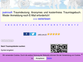 'joakirsoft.de' screenshot