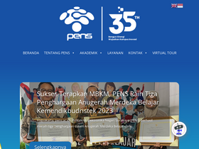 'dtik.pens.ac.id' screenshot
