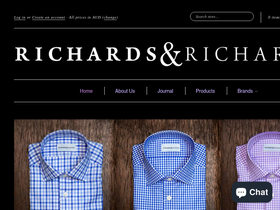 Richards & Richards website screenshot