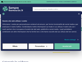 'semprefarmacia.it' screenshot