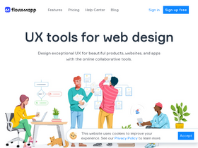 'flowmapp.com' screenshot
