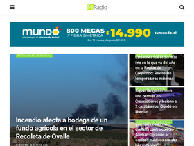 'miradiols.cl' screenshot