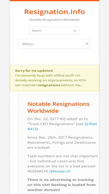 resignation.info
