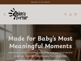 aidenscorner.com homepage screenshot