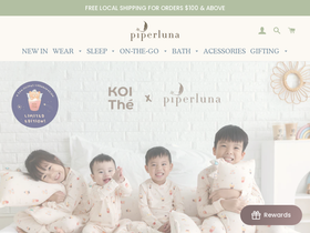 piperluna.com homepage screenshot