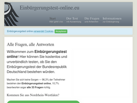 'einbuergerungstest-online.eu' screenshot