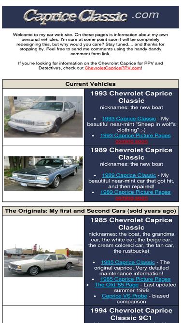 capriceclassic.com