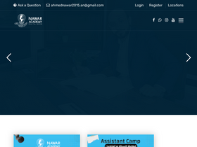 'nawaracademy.com' screenshot