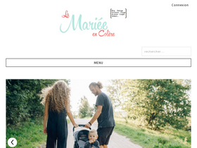 'lamarieeencolere.com' screenshot