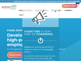 'agency360.com' screenshot