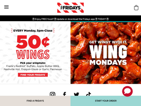 'tgifridays.com' screenshot