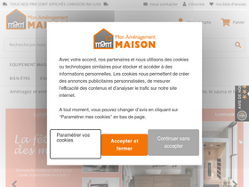 'monamenagementmaison.fr' screenshot