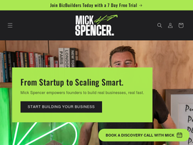 mickspencer.com homepage screenshot