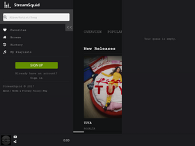 'streamsquid.com' screenshot