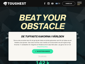 'toughest.se' screenshot