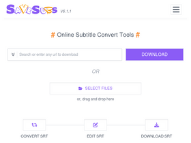 'savesubs.com' screenshot