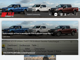 'f150ecoboost.net' screenshot