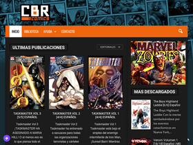 'cbrcomics.net' screenshot