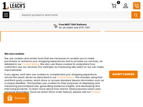 'leachs.com' screenshot