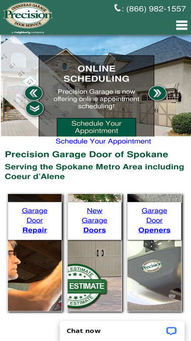 garagedoorspokane.com