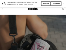 gostacks.de homepage screenshot