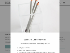 'bellame.com' screenshot
