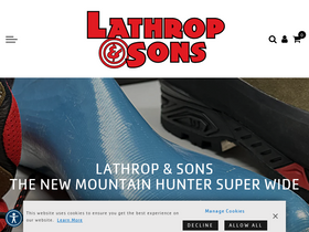 lathropandsons.com homepage screenshot