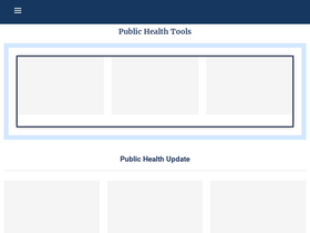 'publichealthupdate.com' screenshot