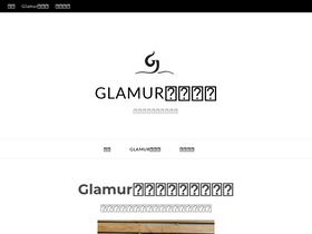 'glamurmenstyle.com' screenshot