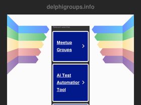 'delphigroups.info' screenshot