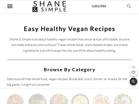 'shaneandsimple.com' screenshot