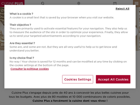 'cuisine-plus.fr' screenshot