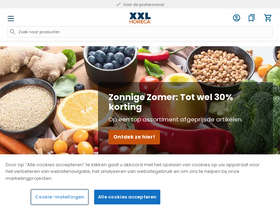 'xxlhoreca.com' screenshot