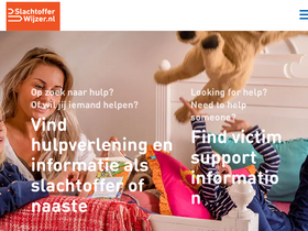 'slachtofferwijzer.nl' screenshot