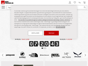 'bergfreunde.dk' screenshot