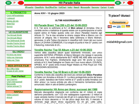 'hitparadeitalia.it' screenshot