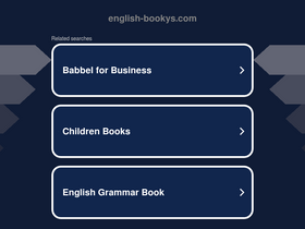 'english-bookys.com' screenshot