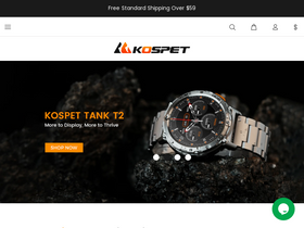 'kospet.com' screenshot
