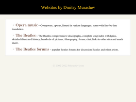 'murashev.com' screenshot