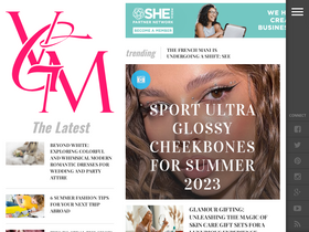 'vivaglammagazine.com' screenshot